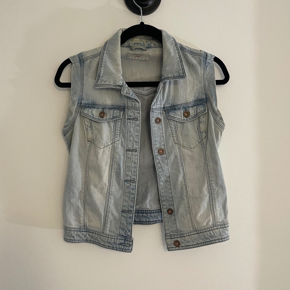Springfield Denim S light Denim Vest
